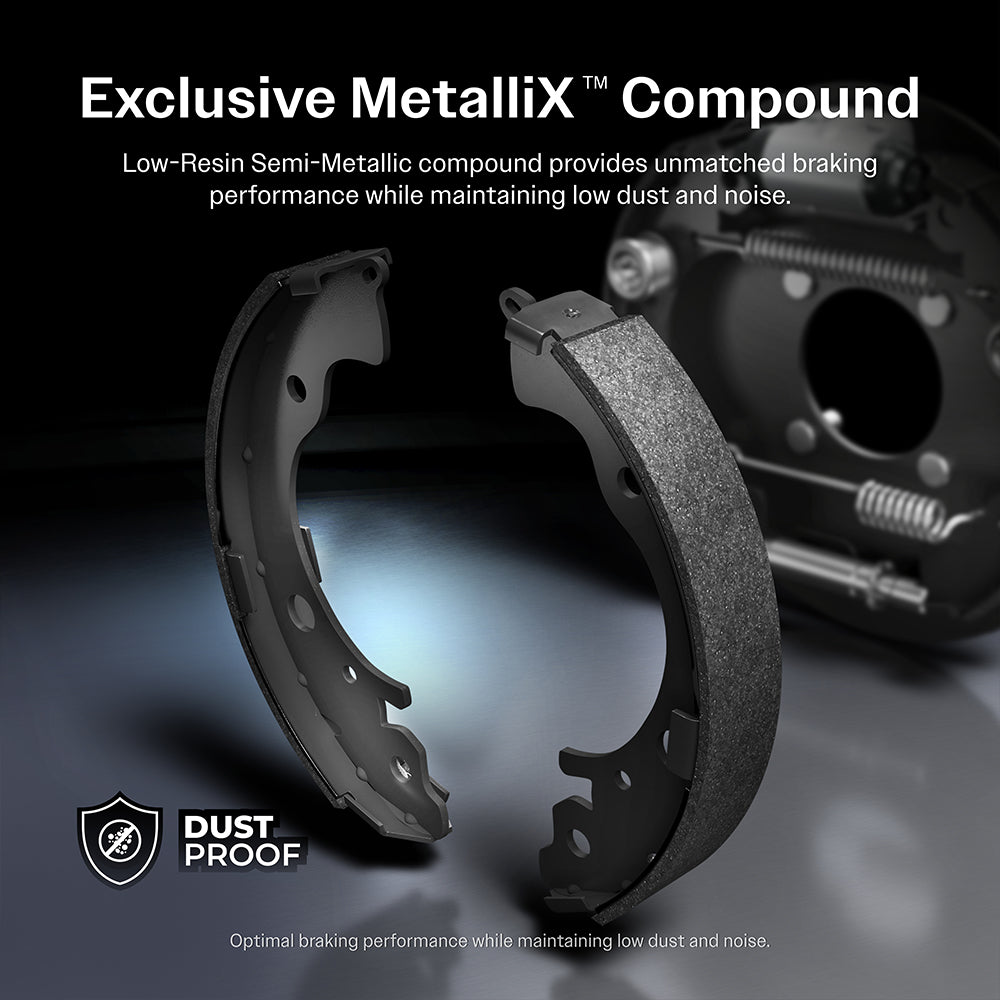 Front Rear Disc Brake Rotors Hub Ceramic Pads And Drum Kit (7Pc) For Ford Ranger
