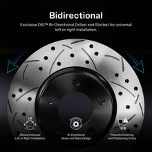 Charger l'image dans la galerie, Front Rear Coat Drill Slot Disc Brake Rotor Hub Ceramic Pad Kit For Ford F-350 Super Duty KDT-101223