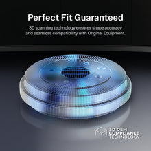 Charger l'image dans la galerie, Front Rear Brake Rotor Ceramic Pad &amp; Drum Kit For Dodge Caravan Grand Plymouth