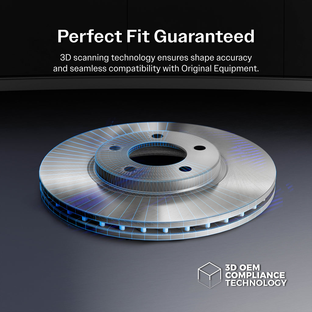 Rear Brake Rotors & Ceramic Pad Kit For Ford Explorer Police Interceptor Utility