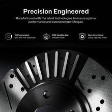 Charger l'image dans la galerie, Front Rear Coat Drill Slot Disc Brake Rotor Hub Ceramic Pad Kit For Ford F-350 Super Duty KDT-101223