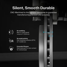 Charger l&#39;image dans la galerie, Rear Disc Rotors Ceramic Pads Parking Shoes Kit For Ram 1500 Classic Dodge Aspen