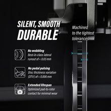 Load image into Gallery viewer, Front Coated Drilled Slotted Disc Brake Rotors Ceramic Pad Kit For Nissan Sentra