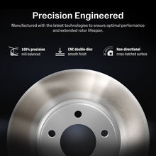 Load image into Gallery viewer, Front Rear Coated Disc Brake Rotors And Ceramic Pad Kit For Mitsubishi Outlander