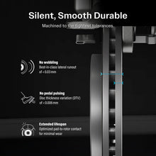 Load image into Gallery viewer, Front Rear Coated Brake Rotor Ceramic Pad Kit For Kia Telluride Hyundai Palisade