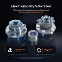 Load image into Gallery viewer, Rear Inner Wheel Bearing Race Pair For Volkswagen Ford Jetta Audi A3 Tempo Golf