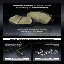 Load image into Gallery viewer, Front Rear Ceramic Brake Pads Kit For Ford E-450 Super Duty