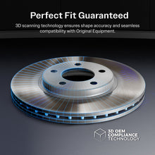 Load image into Gallery viewer, Front Rear Coated Disc Brake Rotors And Ceramic Pad Kit For Mitsubishi Outlander