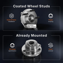 Load image into Gallery viewer, Rear Wheel Bearing And Hub Assembly Pair For 2011-2012 VPG MV-1