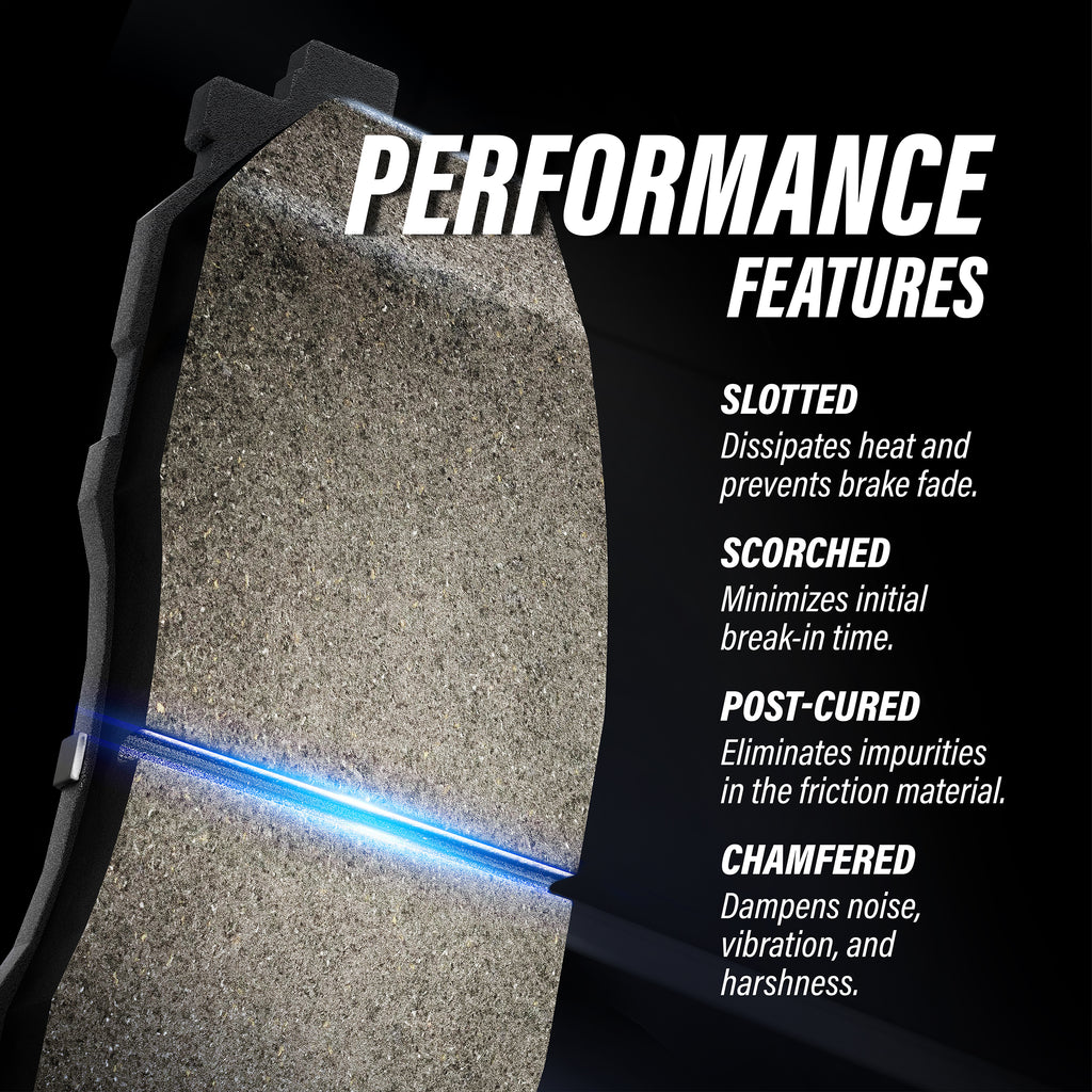 Front Brake Rotor & Ceramic Pad Kit For Subaru Impreza With 276mm Diameter