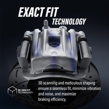 Charger l&#39;image dans la galerie, Front Brake Caliper Rotor And Ceramic Pad Kit For Volkswagen GTI Audi A3 Quattro