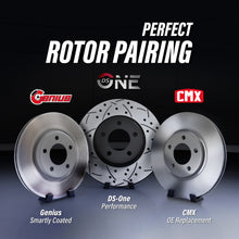 Charger l&#39;image dans la galerie, Front Brake Rotor &amp; Ceramic Pad Kit For Chevrolet Camaro Without Brembo Calipers