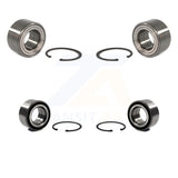 Front Rear Wheel Bearing Kit For Land Rover Range Evoque Jaguar XJ