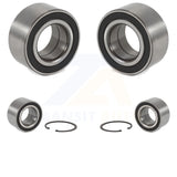 Front Rear Wheel Bearing Kit For 1998-2002 Mercedes-Benz E320 4Matic with Wagon