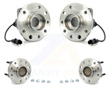 Front Rear Wheel Bearing & Hub Assembly Kit For Saab 9-3 9-3X