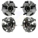 Front Rear Wheel Bearing & Hub Assembly Kit For Hyundai Genesis Coupe