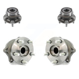 Front Rear Wheel Bearing & Hub Assembly Kit For Subaru Crosstrek