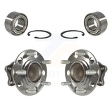 Front Rear Wheel Bearing Hub Assembly Kit For Mitsubishi Lancer FWD with Non-ABS