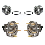 Front Rear Wheel Bearing And Hub Assembly Kit For Kia Soul EV