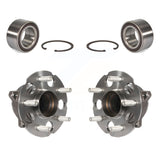 Front Rear Wheel Bearing And Hub Assembly Kit For Honda CR-V Acura RDX FWD