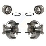 Front Rear Wheel Bearing And Hub Assembly Kit For Honda Civic