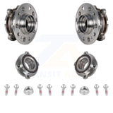 Front Rear Wheel Bearing & Hub Assembly Kit For Mercedes-Benz C300 C43 AMG C450