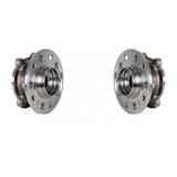 Front Wheel Bearing & Hub Assembly Pair For Mercedes-Benz C300 GLC300 E300 E400