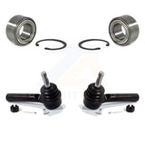 Front Wheel Bearing And Tie Rod End Kit For Jeep Patriot Compass Dodge Caliber