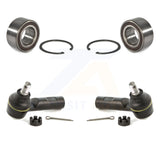 Front Wheel Bearing And Tie Rod End Kit For 2007-2013 Suzuki SX4