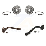 Front Wheel Bearing & Tie Rod End Kit For Hyundai Sonata Kia Optima Tucson Azera