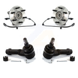 Front Wheel Bearing And Tie Rod End Kit For Ford F-150 4WD