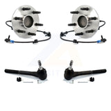 Front Wheel Bearing And Tie Rod End Kit For 2000 Chevrolet Tahoe RWD with 5.7L