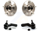 Front Wheel Bearing And Tie Rod End Kit For Mazda 3