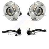 Front Wheel Bearing And Tie Rod End Kit For Nissan Altima Maxima