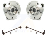 Front Hub Bearing Assembly And Link Kit For Volvo XC90