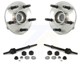 Front Hub Bearing Assembly And Link Kit For Dodge Dakota Mitsubishi Raider