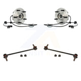 Front Hub Bearing Assembly And Link Kit For 2007-2008 Chrysler Pacifica