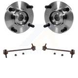 Front Hub Bearing Assembly And Link Kit For Nissan Versa