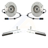 Front Hub Bearing Assembly Link Kit For Chevrolet K1500 K2500 GMC K3500 Suburban