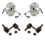 Front Hub Bearing Assembly Link Kit For Nissan Titan Armada INFINITI QX56 TITAN