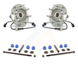 Front Hub Bearing Assembly Link Kit For Chevrolet Silverado 3500 GMC Sierra RWD