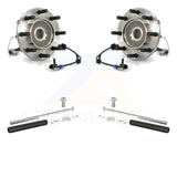 Front Hub Bearing Assembly Link Kit For Chevrolet Silverado 3500 GMC Sierra 4WD