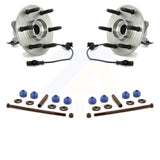 Front Hub Bearing Assembly & Link Kit For Chevrolet Silverado 1500 GMC Sierra XL