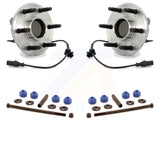 Front Hub Bearing Assembly & Link Kit For Chevrolet Silverado 1500 GMC Sierra XL