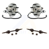 Front Hub Bearing Assembly And Link Kit For Ford F-150