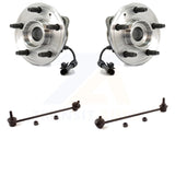 Front Hub Bearing Assembly And Link Kit For Chevrolet Equinox Pontiac Torrent