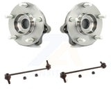 Front Hub Bearing Assembly And Link Kit For Nissan Altima