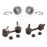 Front Wheel Bearing And Link Kit For Honda Accord Acura TL CL