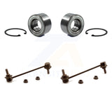 Front Wheel Bearing And Link Kit For 2010-2013 Kia Soul