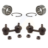 Front Wheel Bearing And Link Kit For Toyota Corolla Prizm Chevrolet Geo